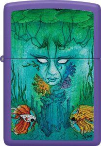 Zippo Sean Dietrich Design Purple Lighter