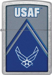 Zippo U.S. Air Force Design Lighter - Street Chrome