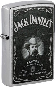ZO75596 Zippo Jack Daniels Street Chrome Lighter