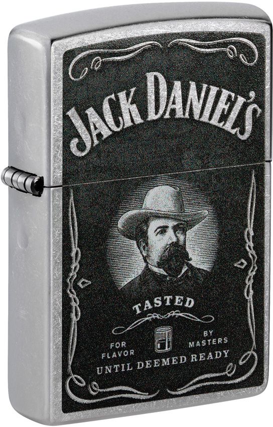 ZO75596 Zippo Jack Daniels Street Chrome Lighter