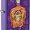 Zippo Crown Royal Lighter Purple Matte