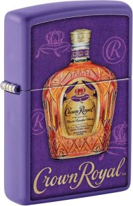 Zippo Crown Royal Purple Matte Lighter