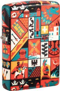 Zippo Old Ages 540 Color Process Lighter