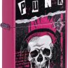 Zippo Punk Skull Pink Lighter