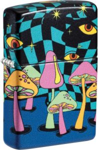 Zippo Mushroom Party Lighter - Glow in Dark