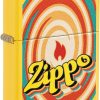 Zippo Swirls Sunflower Lighter