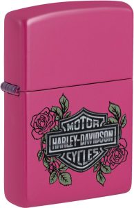 Zippo Harley Davidson Pink Lighter