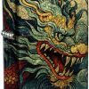 Zippo Dragon Fusion Tumbled Brass Lighter