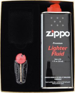 ZO90910 Zippo Lighter Care Gift Set - Fluid & Flints