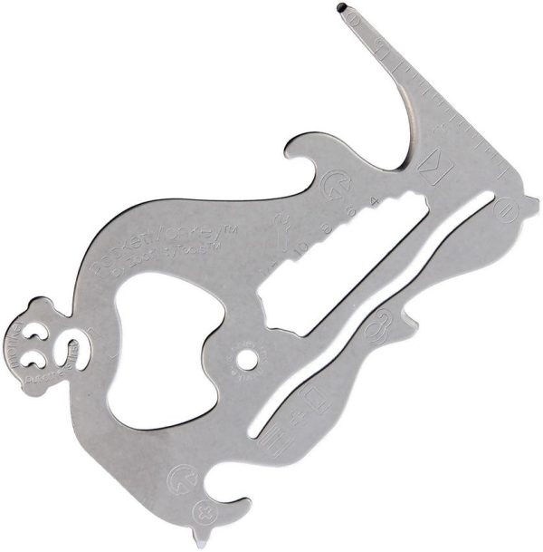 Zootility Pocket Monkey Basic Multi-Tool - 12 Functions