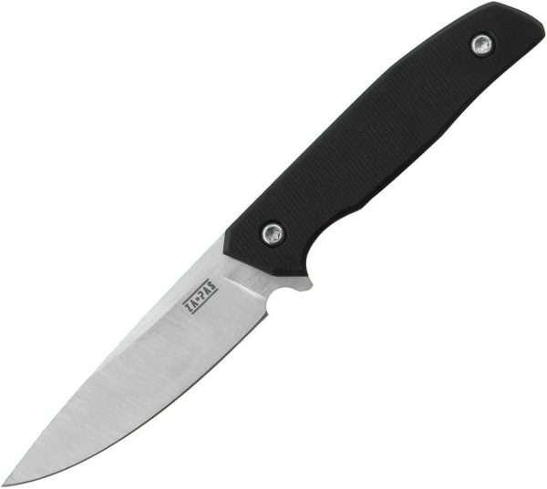 ZA-PAS Ambro 2 Fixed Blade D2 Steel Black G10 Knife
