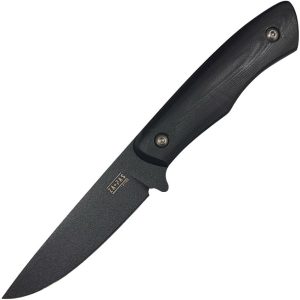 ZPKM10MBK ZA-PAS M10M Fixed Blade Knife 4.25" 1.4116 Steel Black G10