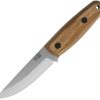 ZA-PAS Knives Modern Pukko Fixed Blade 3.75 80CrV2 Walnut