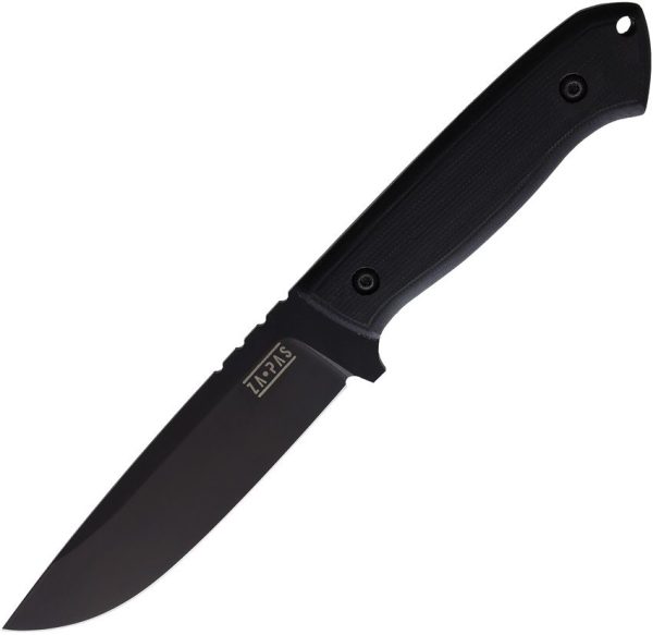ZA-PAS Ultra Outdoor Fixed Blade - Black Cerakote G10