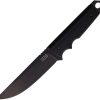ZA-PAS Knives Urban Tactic Fixed Blade 5" Carbon Steel Black G10