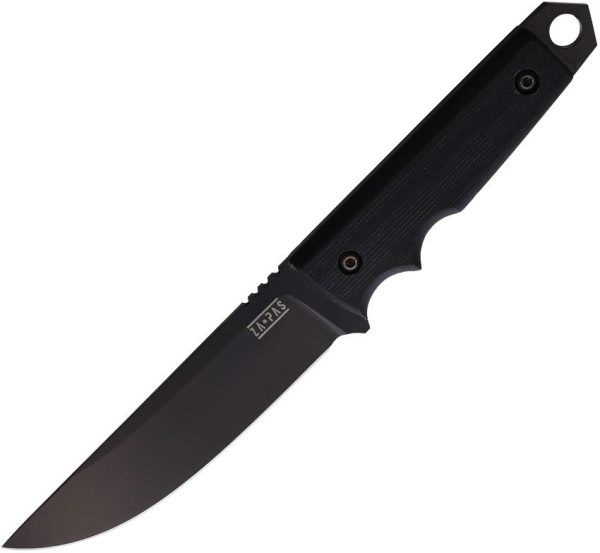 ZPKS0032 ZA-PAS Knives Urban Tactic Fixed Blade - Black G10