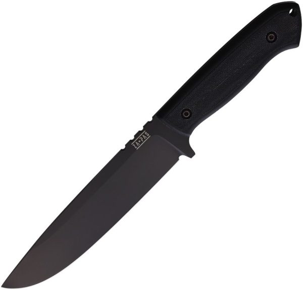 ZA-PAS Expendable Fixed Blade 6" Black Cerakote Carbon Steel G10