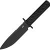 ZT0006BLK Zero Tolerance Fixed Blade Knife 6" CPM-3V Black G10 w/ Sheath