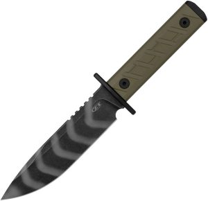 Zero Tolerance Fixed Blade G10 Olive Tiger Stripe CPM-3V
