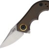 ZT0022TIBRZ Zero Tolerance Small Galyean Bronze Titanium Folding Knife