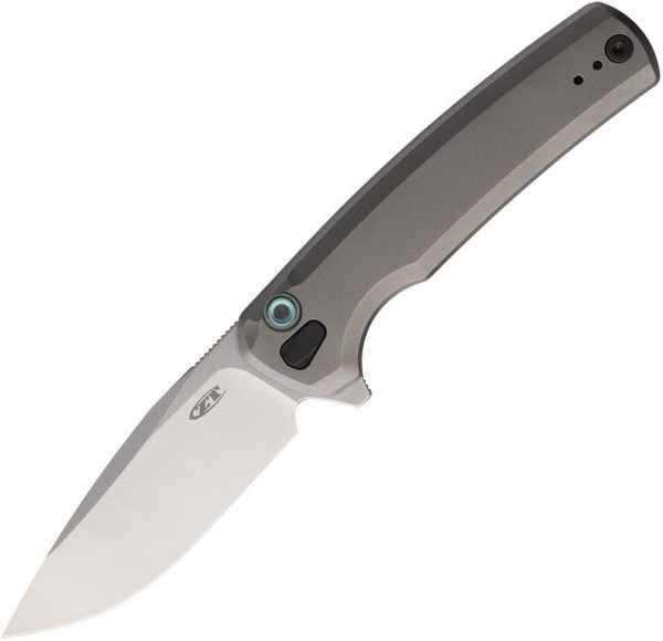 Zero Tolerance 0044 Button Lock Ti Folding Knife S45VN Blade