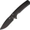 Zero Tolerance 0044 Button Lock Folding Knife BlackWash S45VN