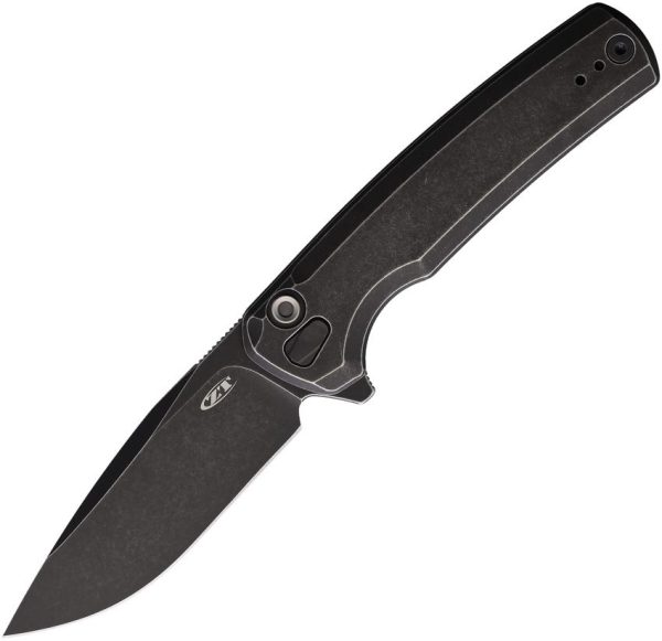 Zero Tolerance 0044 Button Lock S45VN BlackWash Folding Knife