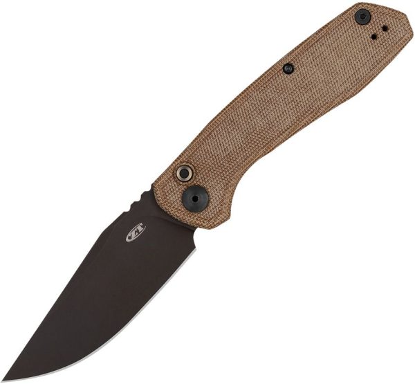 Zero Tolerance 0512 Auto Button Lock Brown