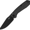ZT0512BLK Zero Tolerance 0512 Button Lock Auto Folding Knife Black