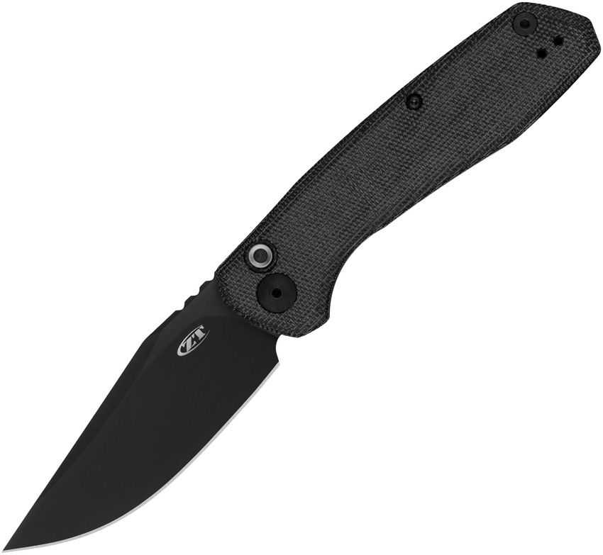 ZT0512BLK Zero Tolerance 0512 Button Lock Auto Folding Knife Black
