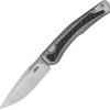 Zero Tolerance 0556 Automatic Button Lock Folding Knife Gray Ti/CF