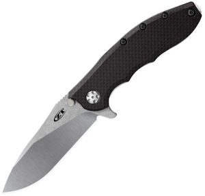 Zero Tolerance Hinderer Slicer Carbon Fiber Folding Knife Magnacut
