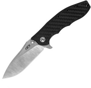 Zero Tolerance Hinderer Slicer Framelock CPM-20CV Carbon Fiber