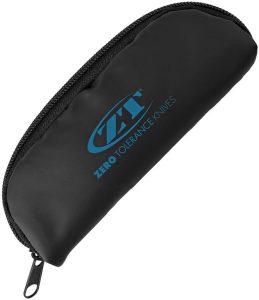 Zero Tolerance Single Knife Pouch Black Cordura