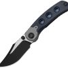 Kizer Cutlery Pioneer Linerlock 3.25" S35VN Blade Blue Canyon Folding Knife
