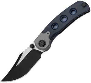 Kizer Cutlery Pioneer Linerlock - Blue Canyon Richlite