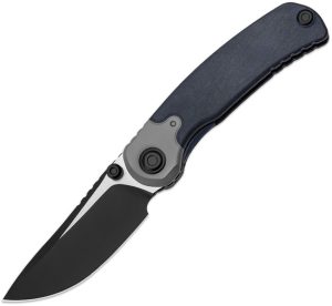 Kizer Pioneer Linerlock Blue Canyon Richlite Folding Knife