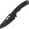 ABKT TAC Recon Ops Neck Knife - Black Oxide Tanto