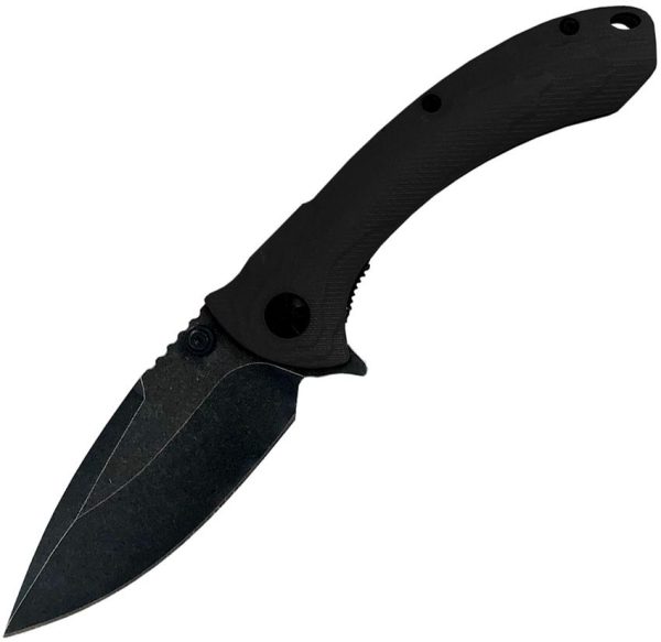 ABKT Tac Protector II Linerlock Black G10
