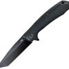 ABKT TAC Predator AB026BL D2 Tanto Blue Linerlock Folding Knife