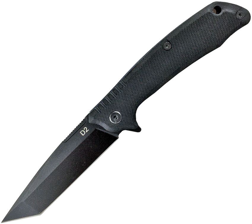ABKT TAC Predator Linerlock Folding Knife 3.75" D2 Tanto Black