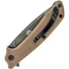 ABKT TAC AB026T Predator Linerlock Folding Knife D2 Steel Tan