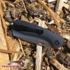 ABKT TAC AB046 Warthog Linerlock Folding Knife D2 Steel Black