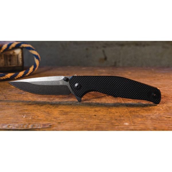 ABKT TAC AB1026B Catalyst Linerlock 3.5" D2 Folding Knife