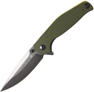 ABKT TAC Catalyst Linerlock Green G10 D2 Blade
