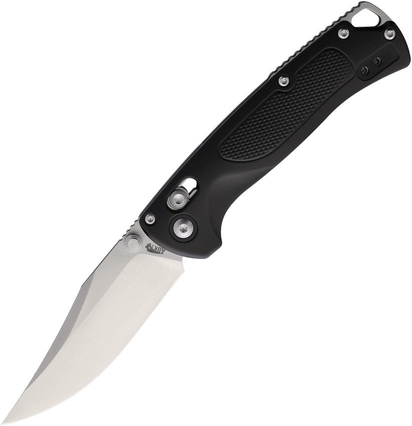 ABKT Tac Siege Slide Lock Folding Knife 3.25" D2 Black