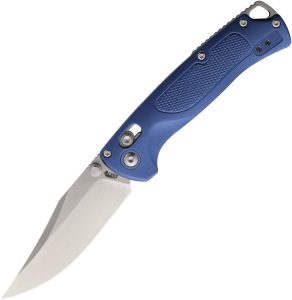 ABKT Tac AB1027BL Siege Slide Lock Blue Folding Knife D2 Steel