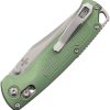 ABKT Tac AB1027G Siege Slide Lock Folding Knife D2 Steel Green