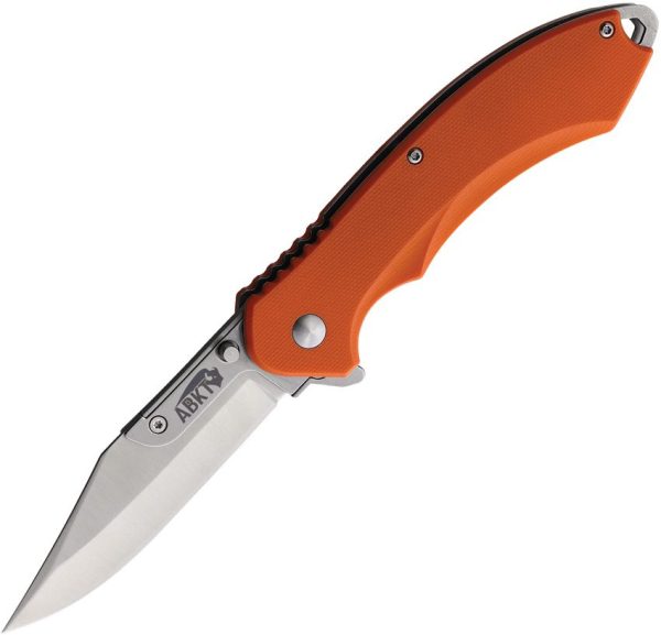 AB1032H.jpg ABKT TAC Switch Linerlock Orange G10 Blade System