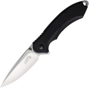 AB1033B.jpg ABKT TAC Elite Linerlock Black D2 Steel